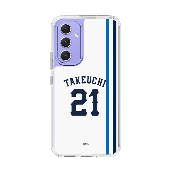 スリムプロテクションケース［ 埼玉西武ライオンズ- #21 TAKEUCHI - ホーム ］