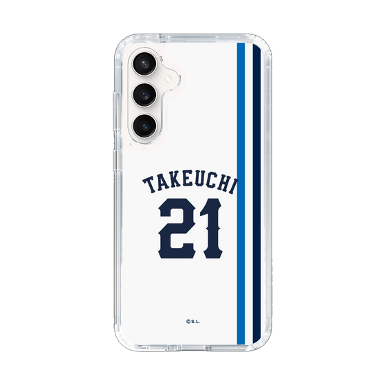 スリムプロテクションケース［ 埼玉西武ライオンズ- #21 TAKEUCHI - ホーム ］