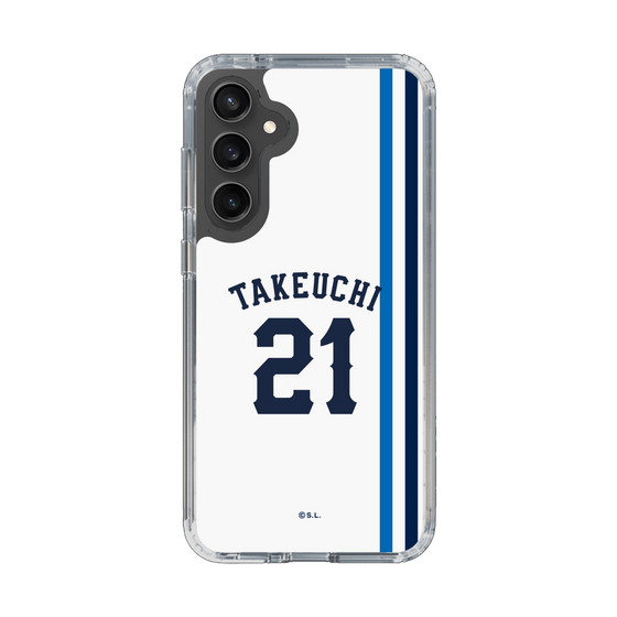 スリムプロテクションケース［ 埼玉西武ライオンズ- #21 TAKEUCHI - ホーム ］