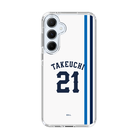 スリムプロテクションケース［ 埼玉西武ライオンズ- #21 TAKEUCHI - ホーム ］