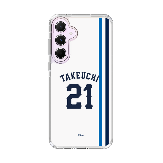 スリムプロテクションケース［ 埼玉西武ライオンズ- #21 TAKEUCHI - ホーム ］