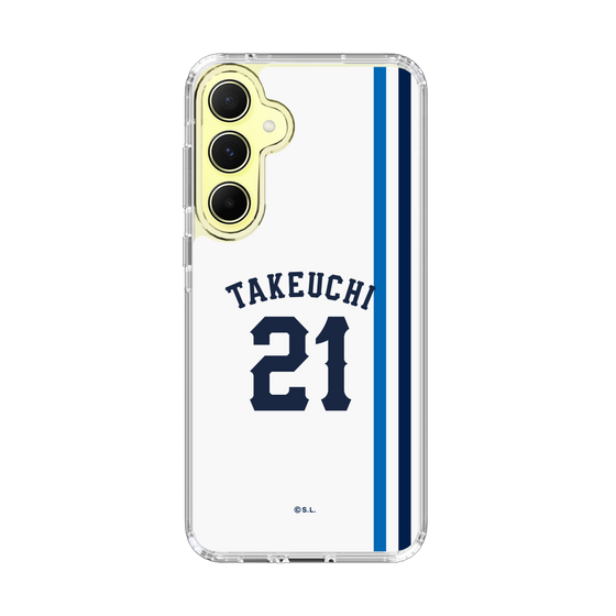 スリムプロテクションケース［ 埼玉西武ライオンズ- #21 TAKEUCHI - ホーム ］
