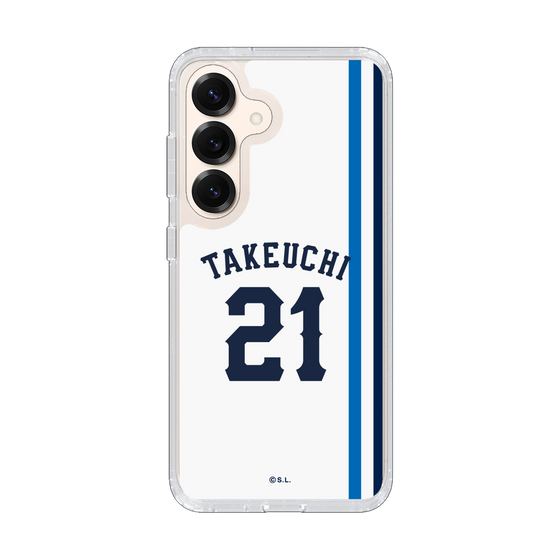 スリムプロテクションケース［ 埼玉西武ライオンズ- #21 TAKEUCHI - ホーム ］