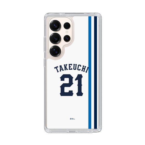 スリムプロテクションケース［ 埼玉西武ライオンズ- #21 TAKEUCHI - ホーム ］