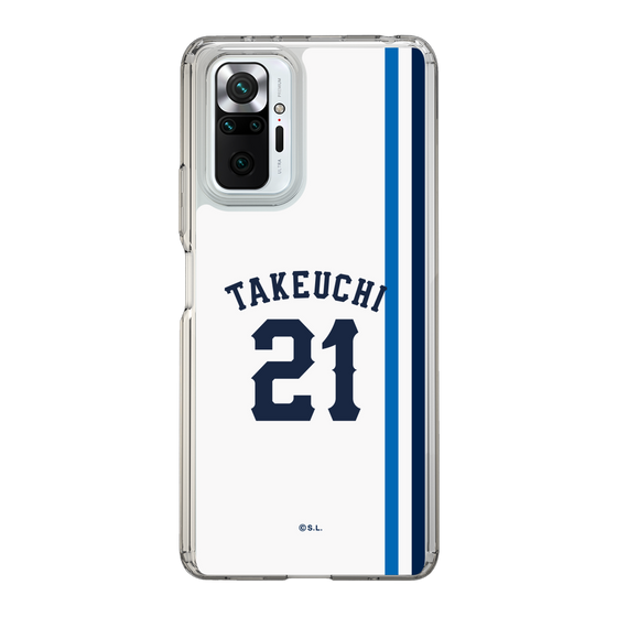 スリムプロテクションケース［ 埼玉西武ライオンズ- #21 TAKEUCHI - ホーム ］