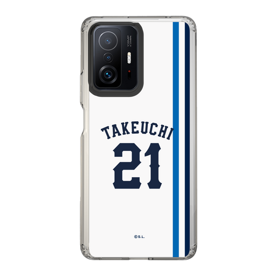 スリムプロテクションケース［ 埼玉西武ライオンズ- #21 TAKEUCHI - ホーム ］