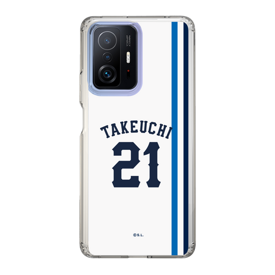スリムプロテクションケース［ 埼玉西武ライオンズ- #21 TAKEUCHI - ホーム ］
