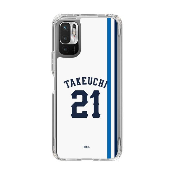 スリムプロテクションケース［ 埼玉西武ライオンズ- #21 TAKEUCHI - ホーム ］