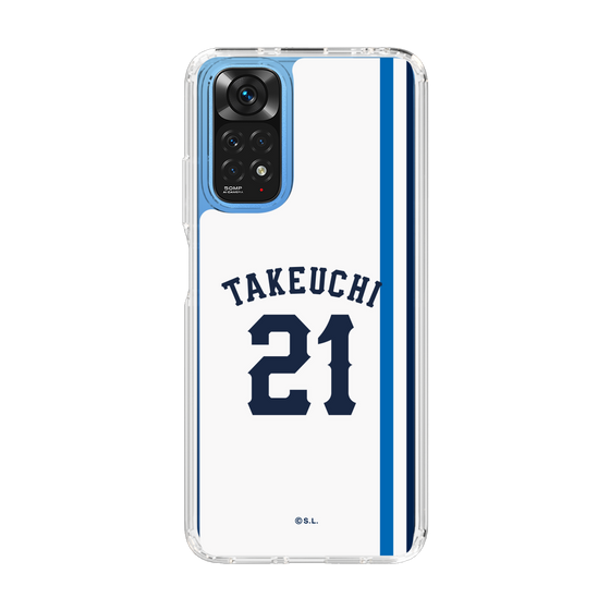 スリムプロテクションケース［ 埼玉西武ライオンズ- #21 TAKEUCHI - ホーム ］