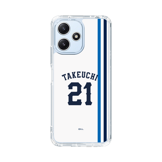 スリムプロテクションケース［ 埼玉西武ライオンズ- #21 TAKEUCHI - ホーム ］
