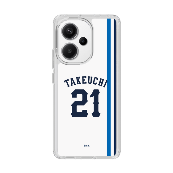 スリムプロテクションケース［ 埼玉西武ライオンズ- #21 TAKEUCHI - ホーム ］