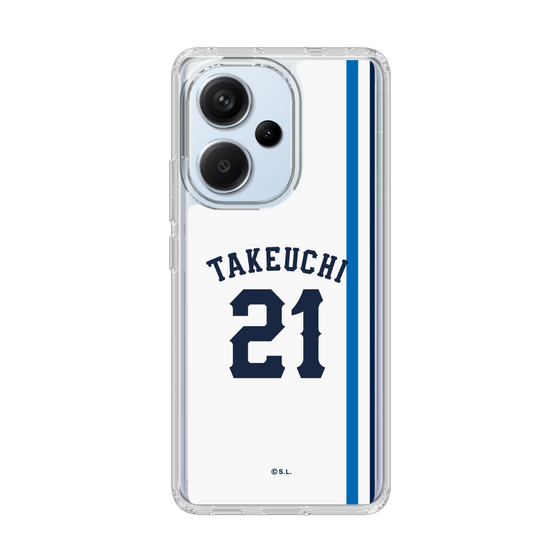 スリムプロテクションケース［ 埼玉西武ライオンズ- #21 TAKEUCHI - ホーム ］