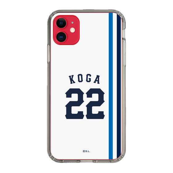 スリムプロテクションケース［ 埼玉西武ライオンズ- #22 KOGA - ホーム ］