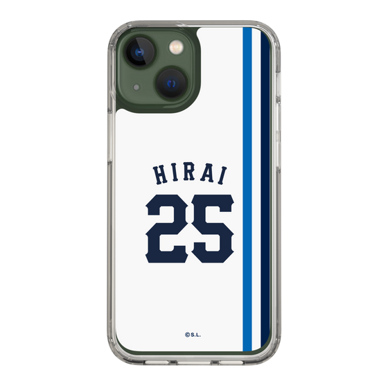スリムプロテクションケース［ 埼玉西武ライオンズ- #25 HIRAI - ホーム ］