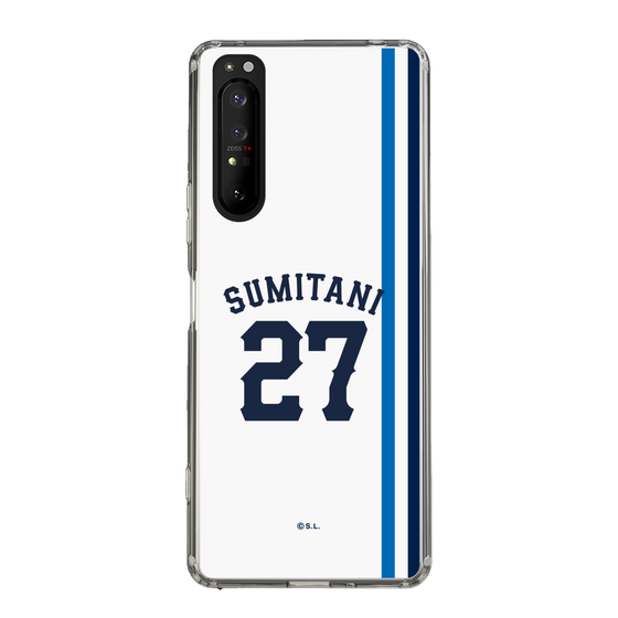 スリムプロテクションケース［ 埼玉西武ライオンズ- #27 SUMITANI - ホーム ］