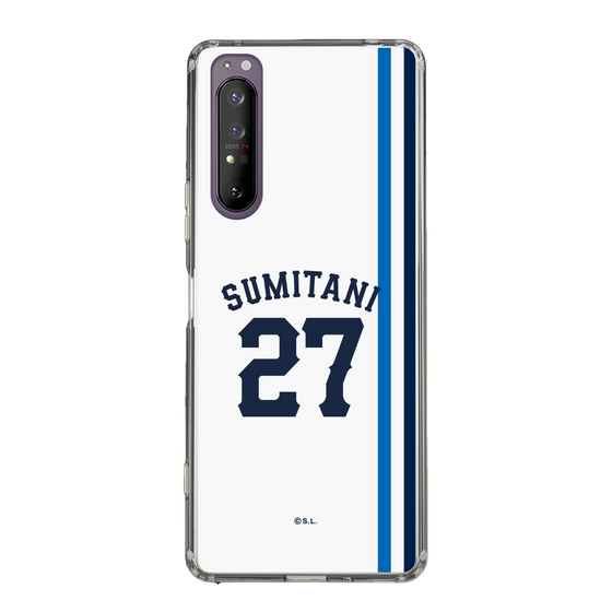 スリムプロテクションケース［ 埼玉西武ライオンズ- #27 SUMITANI - ホーム ］