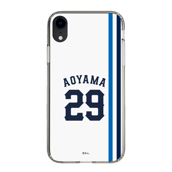 スリムプロテクションケース［ 埼玉西武ライオンズ- #29 AOYAMA - ホーム ］