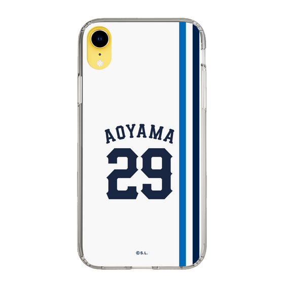 スリムプロテクションケース［ 埼玉西武ライオンズ- #29 AOYAMA - ホーム ］