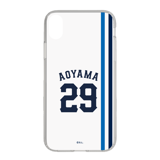 スリムプロテクションケース［ 埼玉西武ライオンズ- #29 AOYAMA - ホーム ］