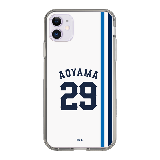 スリムプロテクションケース［ 埼玉西武ライオンズ- #29 AOYAMA - ホーム ］