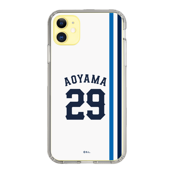 スリムプロテクションケース［ 埼玉西武ライオンズ- #29 AOYAMA - ホーム ］