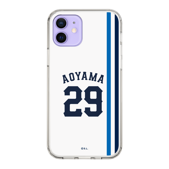 スリムプロテクションケース［ 埼玉西武ライオンズ- #29 AOYAMA - ホーム ］