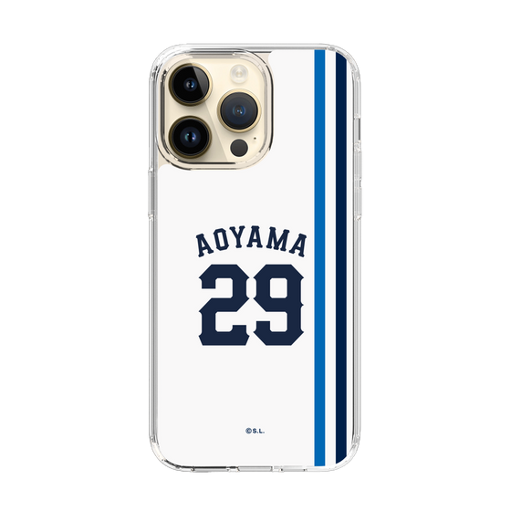 スリムプロテクションケース［ 埼玉西武ライオンズ- #29 AOYAMA - ホーム ］