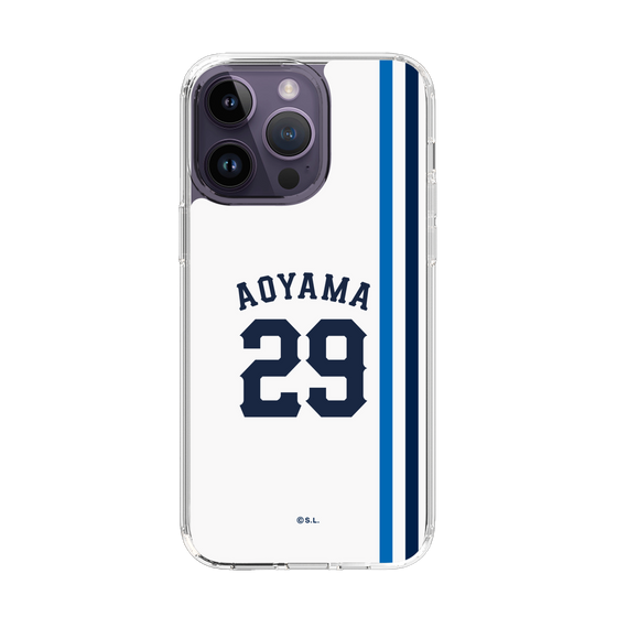 スリムプロテクションケース［ 埼玉西武ライオンズ- #29 AOYAMA - ホーム ］