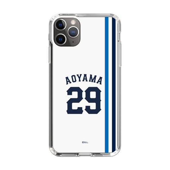 スリムプロテクションケース［ 埼玉西武ライオンズ- #29 AOYAMA - ホーム ］