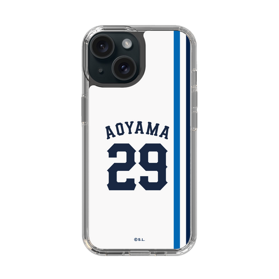 スリムプロテクションケース［ 埼玉西武ライオンズ- #29 AOYAMA - ホーム ］