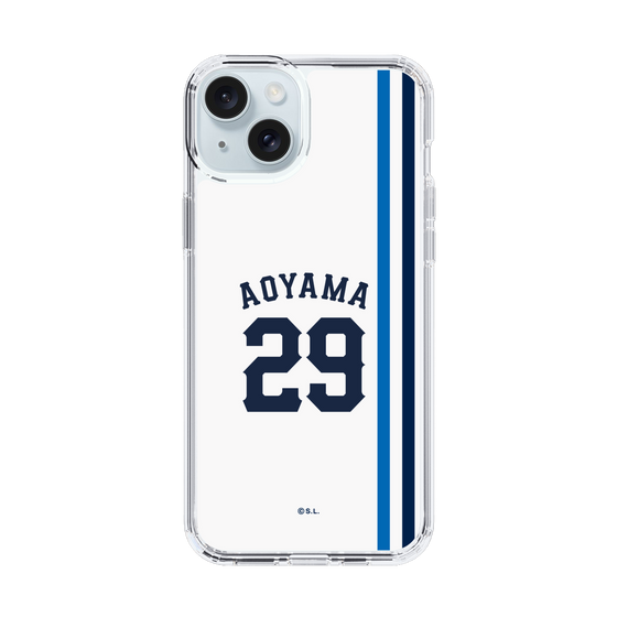 スリムプロテクションケース［ 埼玉西武ライオンズ- #29 AOYAMA - ホーム ］