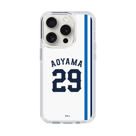 スリムプロテクションケース［ 埼玉西武ライオンズ- #29 AOYAMA - ホーム ］