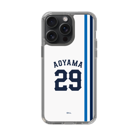 スリムプロテクションケース［ 埼玉西武ライオンズ- #29 AOYAMA - ホーム ］