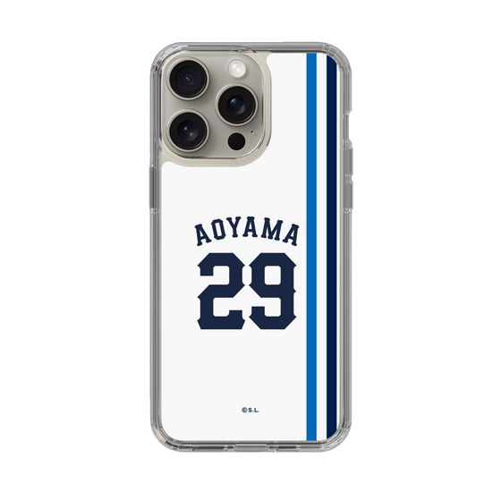 スリムプロテクションケース［ 埼玉西武ライオンズ- #29 AOYAMA - ホーム ］