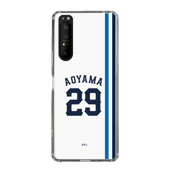 スリムプロテクションケース［ 埼玉西武ライオンズ- #29 AOYAMA - ホーム ］