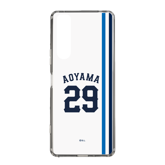 スリムプロテクションケース［ 埼玉西武ライオンズ- #29 AOYAMA - ホーム ］