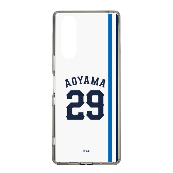 スリムプロテクションケース［ 埼玉西武ライオンズ- #29 AOYAMA - ホーム ］