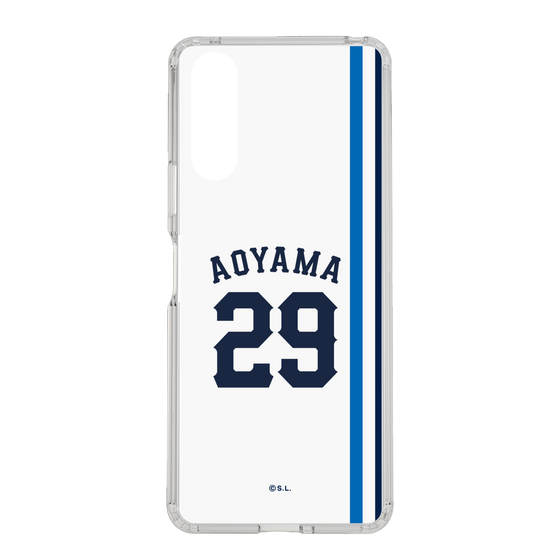 スリムプロテクションケース［ 埼玉西武ライオンズ- #29 AOYAMA - ホーム ］