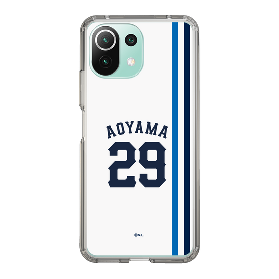 スリムプロテクションケース［ 埼玉西武ライオンズ- #29 AOYAMA - ホーム ］