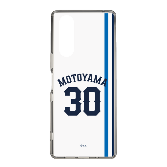 スリムプロテクションケース［ 埼玉西武ライオンズ- #30 MOTOYAMA - ホーム ］