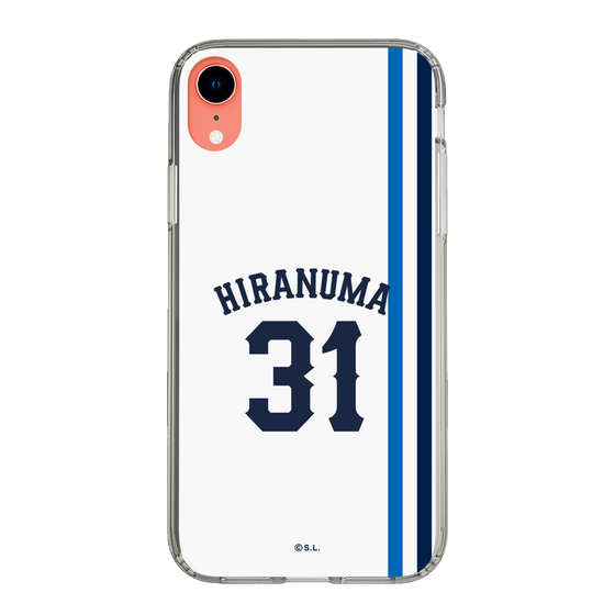 スリムプロテクションケース［ 埼玉西武ライオンズ- #31 HIRANUMA - ホーム ］