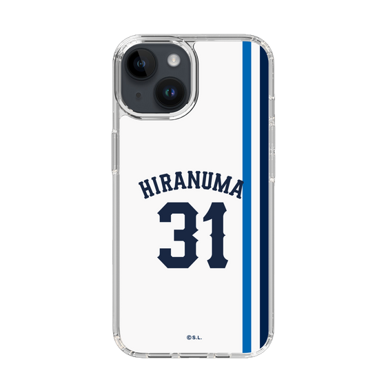 スリムプロテクションケース［ 埼玉西武ライオンズ- #31 HIRANUMA - ホーム ］