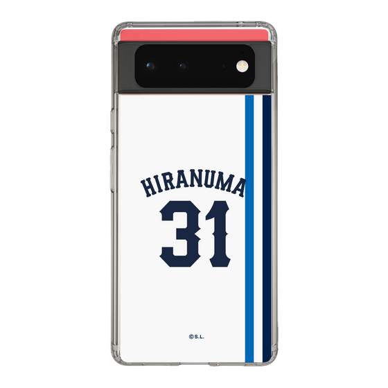 スリムプロテクションケース［ 埼玉西武ライオンズ- #31 HIRANUMA - ホーム ］