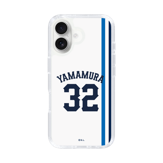 スリムプロテクションケース［ 埼玉西武ライオンズ- #32 YAMAMURA - ホーム ］