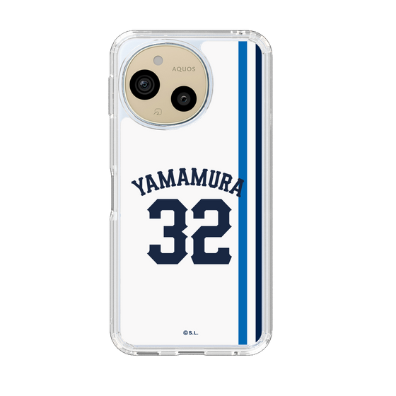 スリムプロテクションケース［ 埼玉西武ライオンズ- #32 YAMAMURA - ホーム ］
