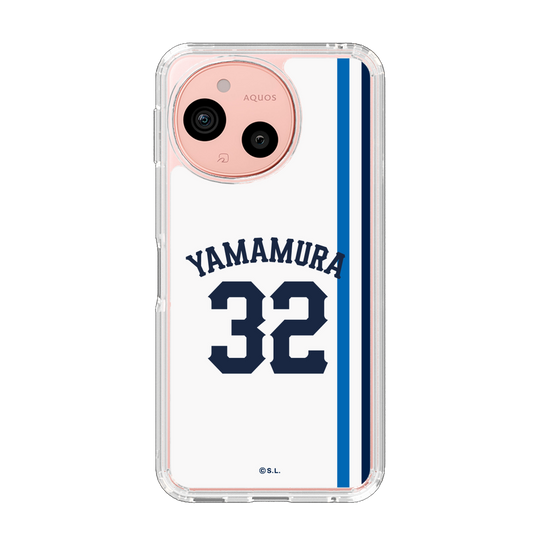 スリムプロテクションケース［ 埼玉西武ライオンズ- #32 YAMAMURA - ホーム ］
