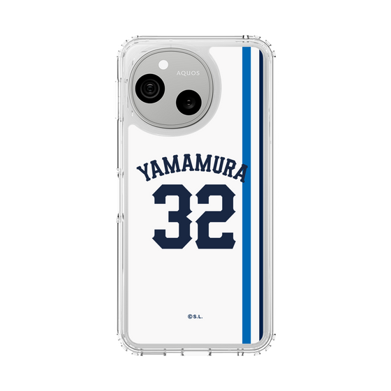 スリムプロテクションケース［ 埼玉西武ライオンズ- #32 YAMAMURA - ホーム ］