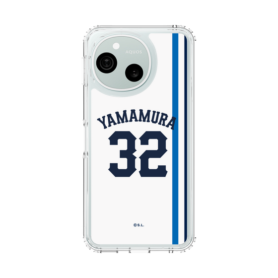 スリムプロテクションケース［ 埼玉西武ライオンズ- #32 YAMAMURA - ホーム ］