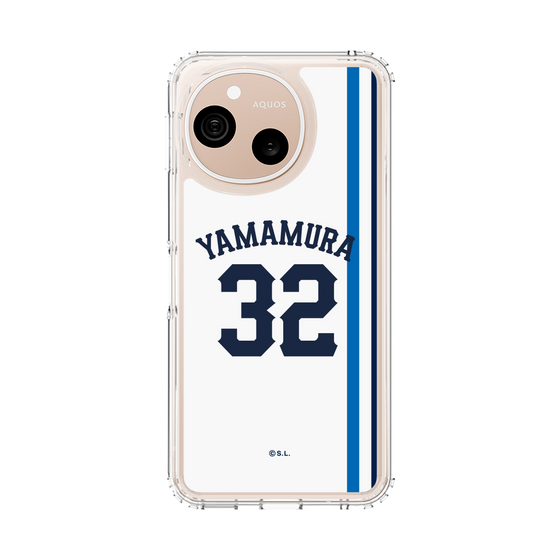 スリムプロテクションケース［ 埼玉西武ライオンズ- #32 YAMAMURA - ホーム ］