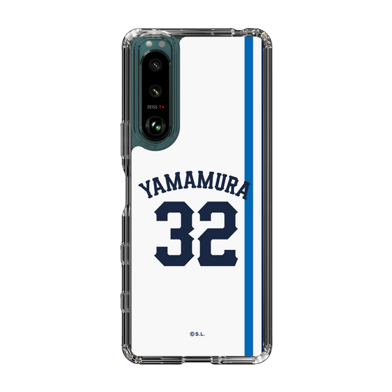 スリムプロテクションケース［ 埼玉西武ライオンズ- #32 YAMAMURA - ホーム ］